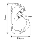 GUIDE XL LOCK - Carabiner thumb 6